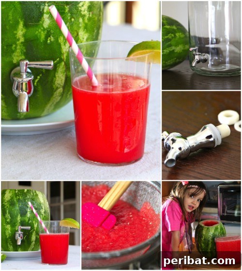 Elevate Your Summer Watermelon: 12 Ingenious Slicing and Serving Ideas 3 Watermelon keg for refreshing summer drinks