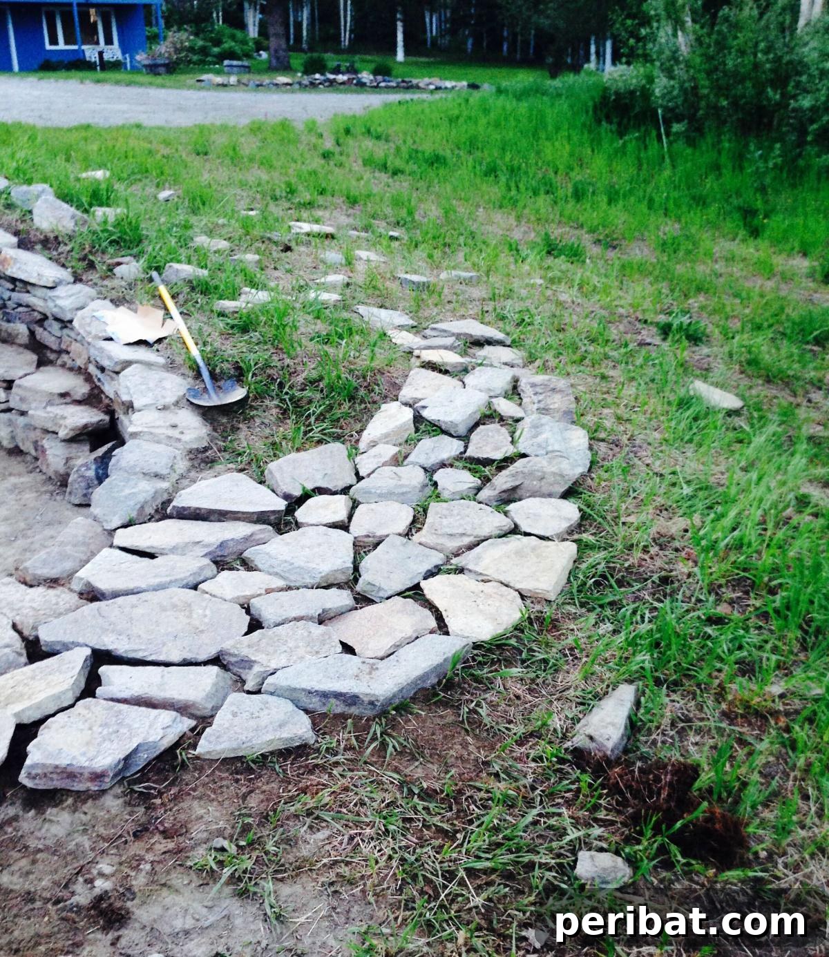 Stone Fire Pit with Ample Seating: A DIY Backyard Masterpiece 14 Brilliant Backyard Project: DIY Stone Fire Pit with Ample Seating Step 12