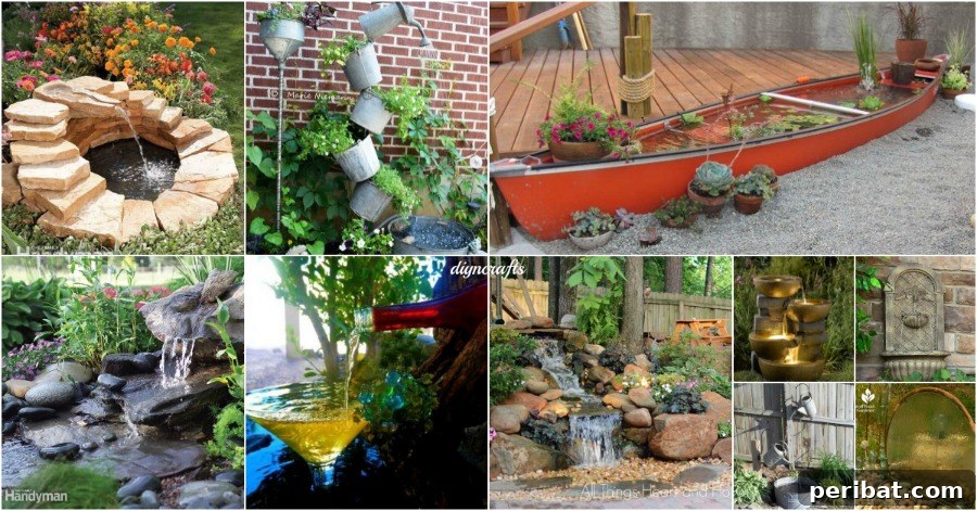 water ideas for garden
