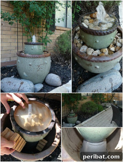 Flower Pot Fountain