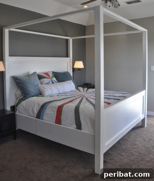 Build your own DIY Four-Poster Bed