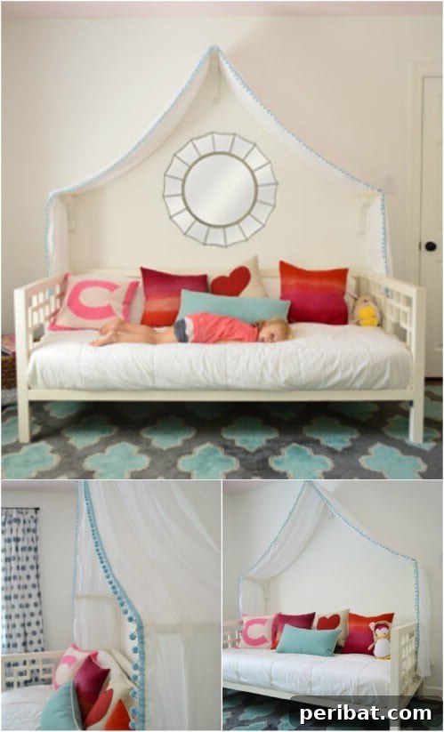 Simple Canopy with elegant trim