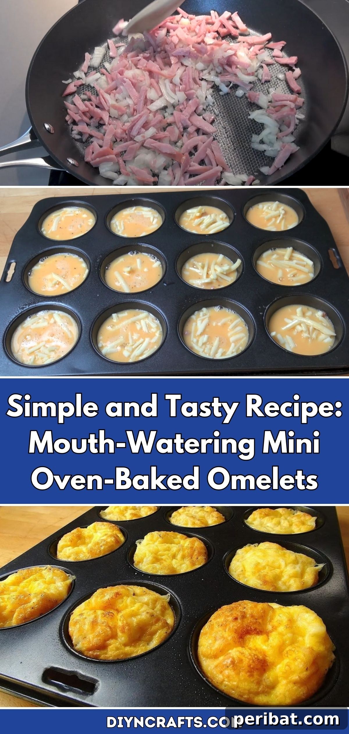 Simple and Tasty Recipe: Mouth-Watering Mini Oven-Baked Omelets