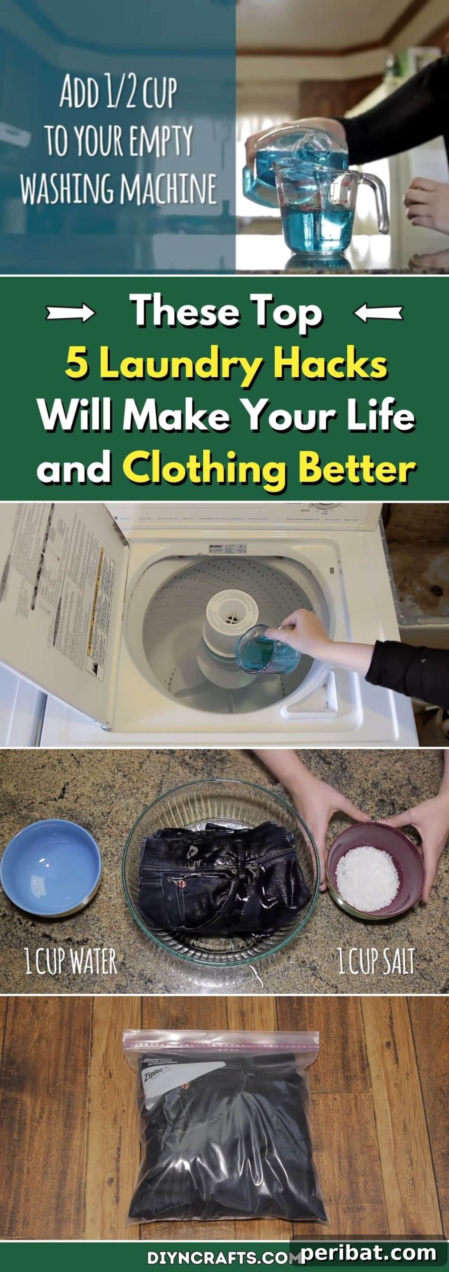 5 Game Changing Laundry Hacks for a Brighter Wardrobe and Easier Life 2 These Top 5 Laundry Hacks will Make Your Life and Clothing Better pinterest image