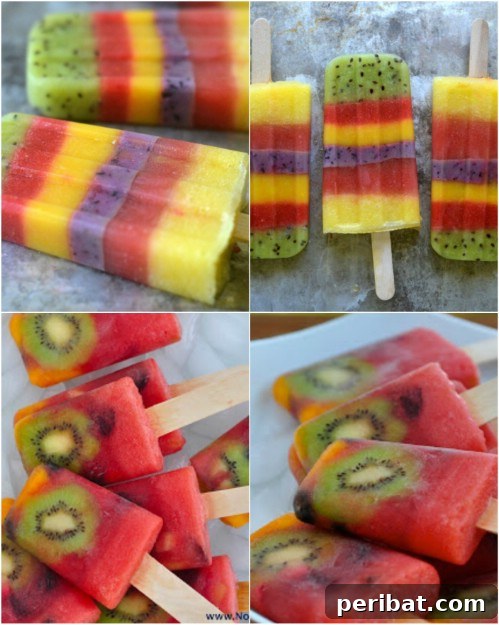 Healthy All-Natural Fruit Popsicles