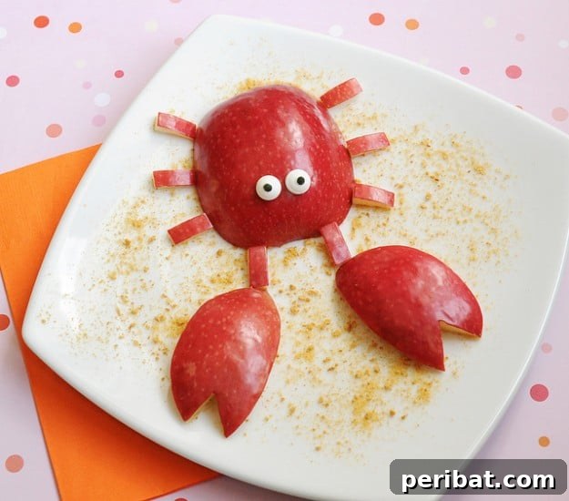 Crab Apple Creative Fruit Snack