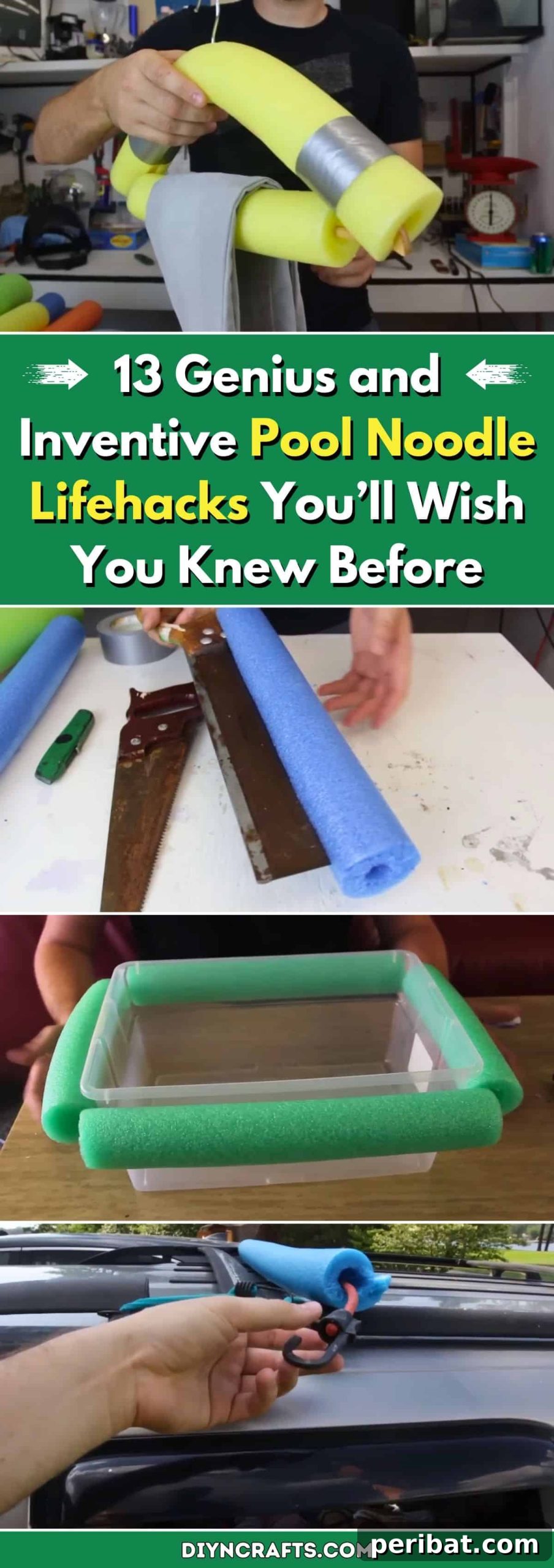 13 Game-Changing Pool Noodle Lifehacks You'll Want to Try Immediately 2 Discover 13 Ingenious Pool Noodle Life Hacks for Your Home, Pets, and Hobbies
