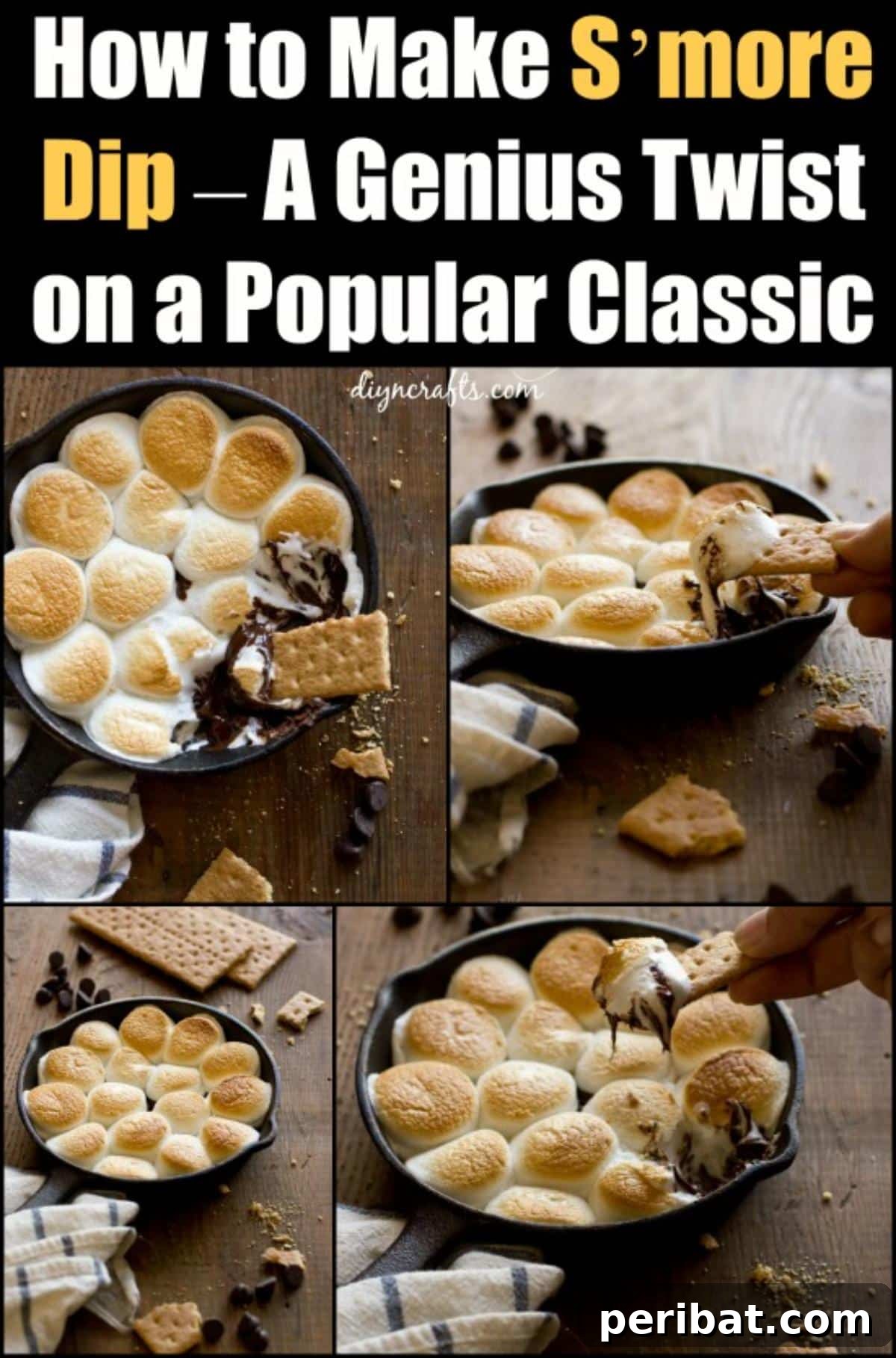 You’ll Be Begging For Some More Of This S’more Dip The Second It Hits Your Lips!
