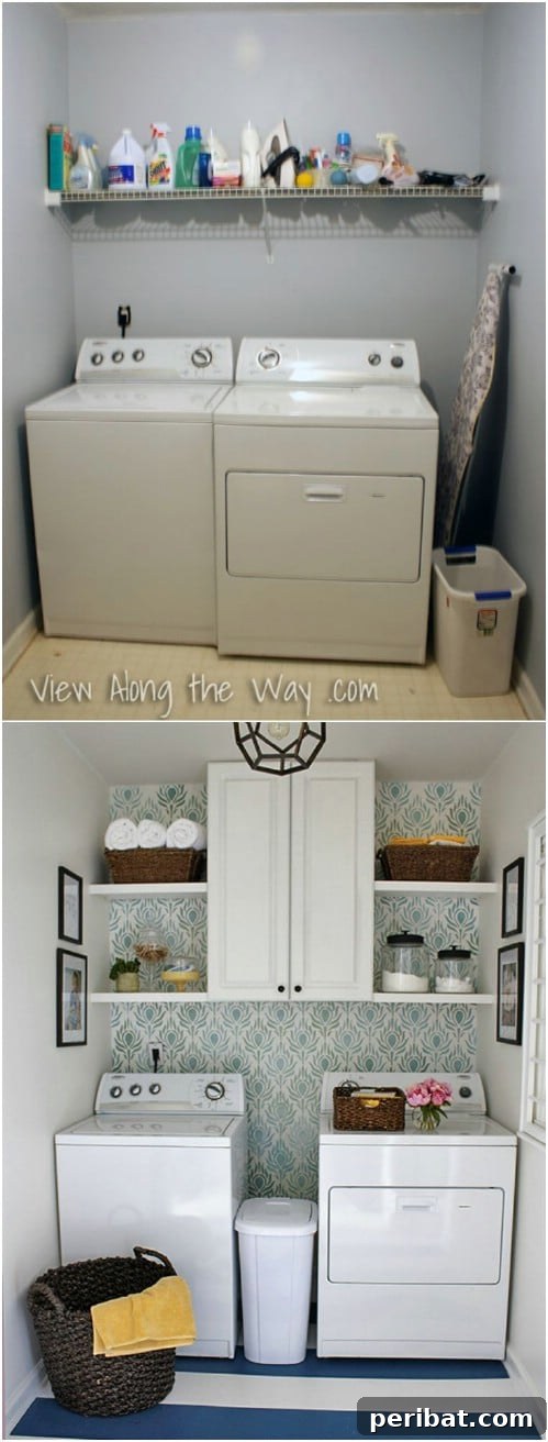 Painted Linoleum Floor: Budget-Friendly Bathroom Renovation Idea