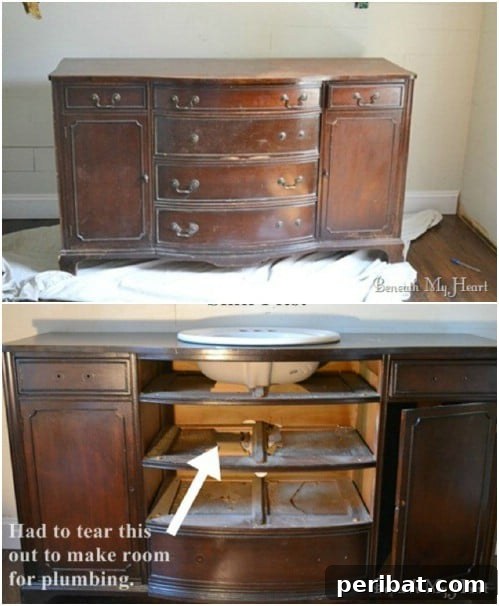 DIY Dresser Vanity: Upcycle an Old Dresser for a Unique Bathroom Look