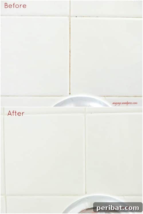 DIY Grout Cleaner: Hydrogen Peroxide and Baking Soda for Sparkling Tiles