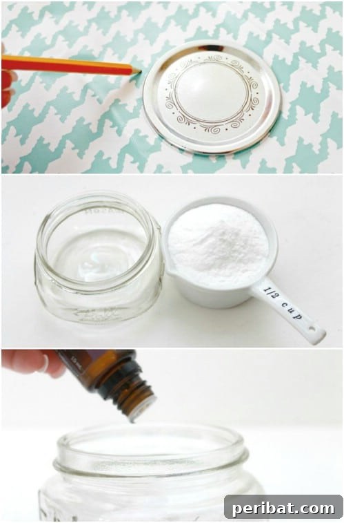 Homemade Air Freshener: Baking Soda and Essential Oils for a Fresh Bathroom
