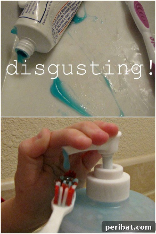 DIY Toothpaste Pump: Keep Your Bathroom Sink Clean and Tidy
