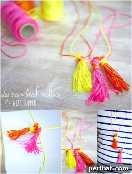 How to make tassels from yarn