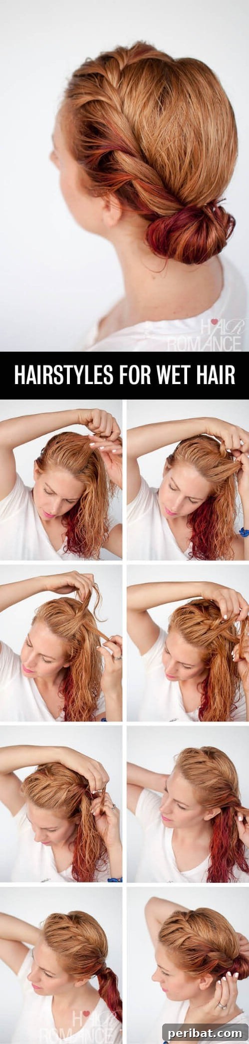20 Stunning 5-Minute Hairstyles for Busy Bees 18 Side Twist Bun hairstyle