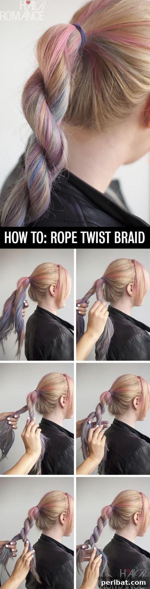 20 Stunning 5-Minute Hairstyles for Busy Bees 22 Rope Twist hairstyle