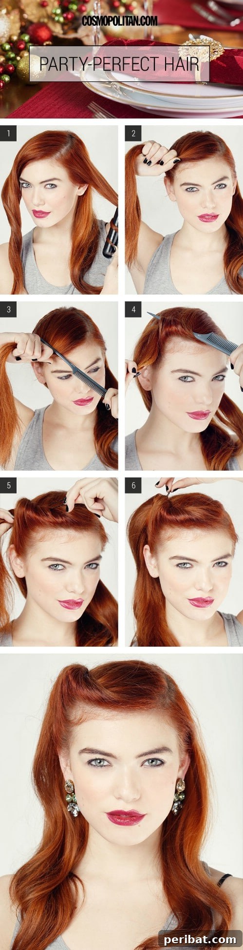 20 Stunning 5-Minute Hairstyles for Busy Bees 4 The Glam Roll hairstyle
