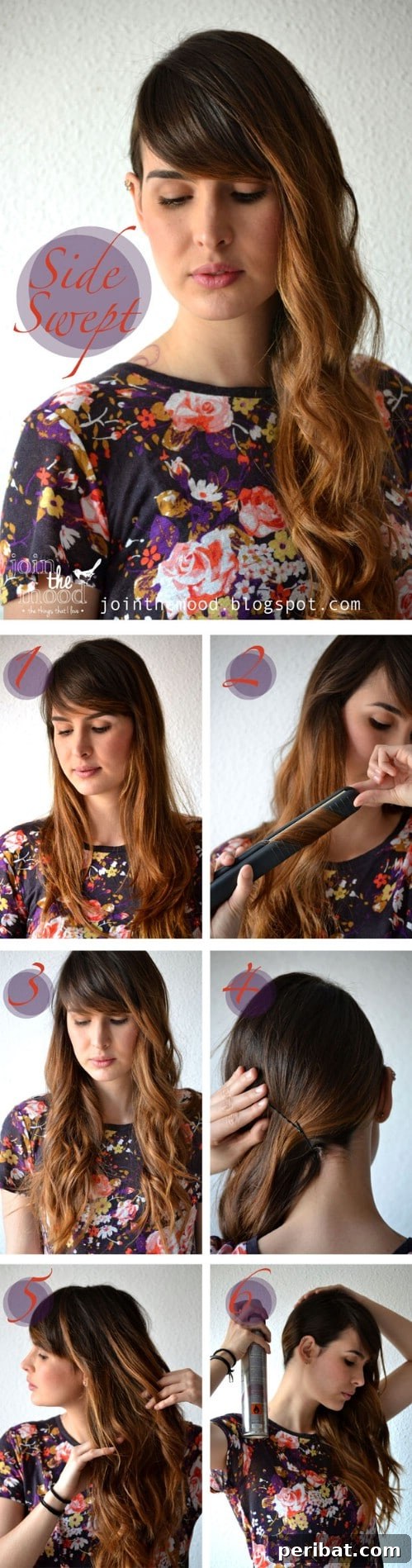 20 Stunning 5-Minute Hairstyles for Busy Bees 9 Side Swept hairstyle
