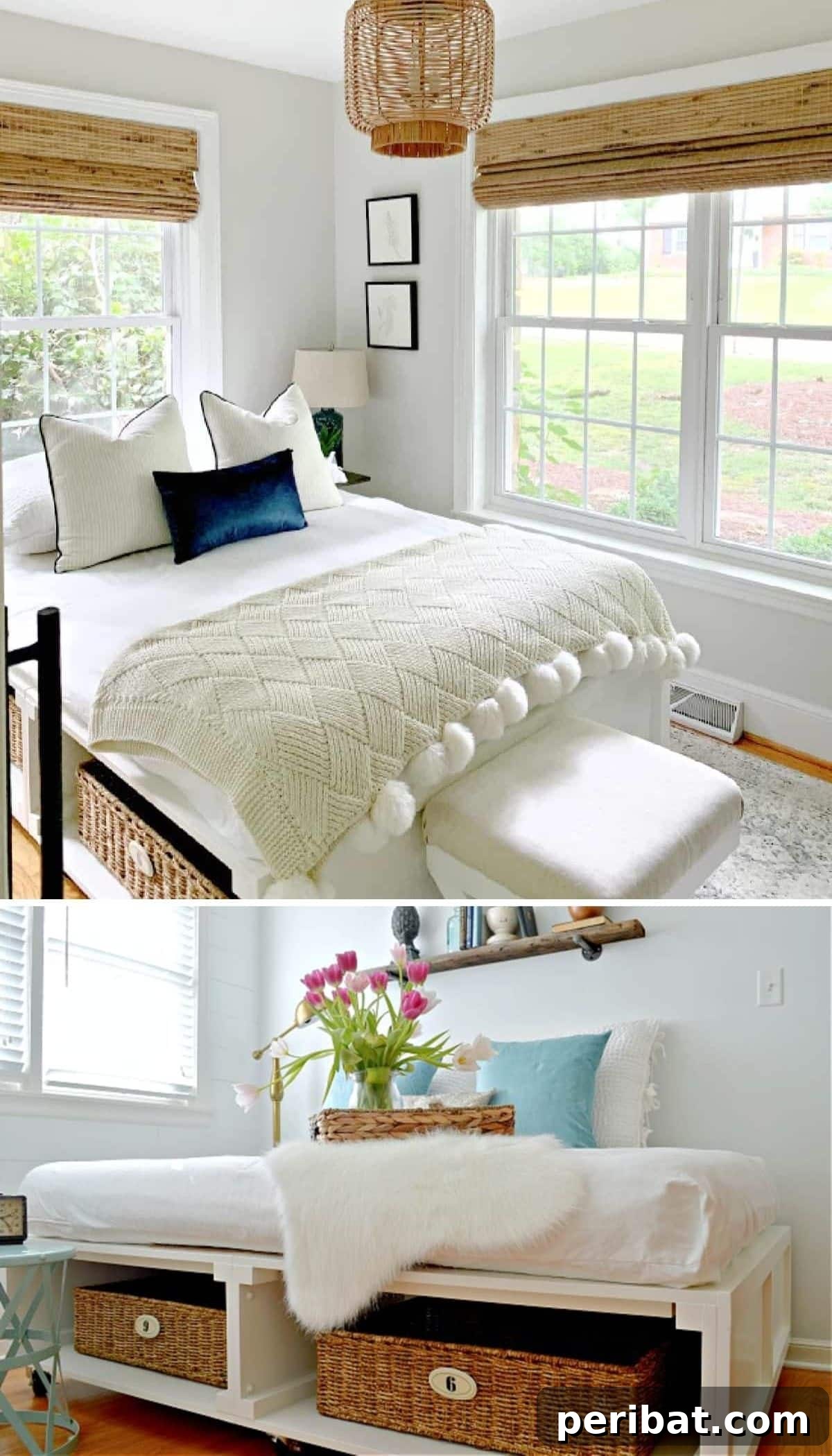 Versatile DIY Wheelie Bed Frame with Integrated Storage and Mobility
