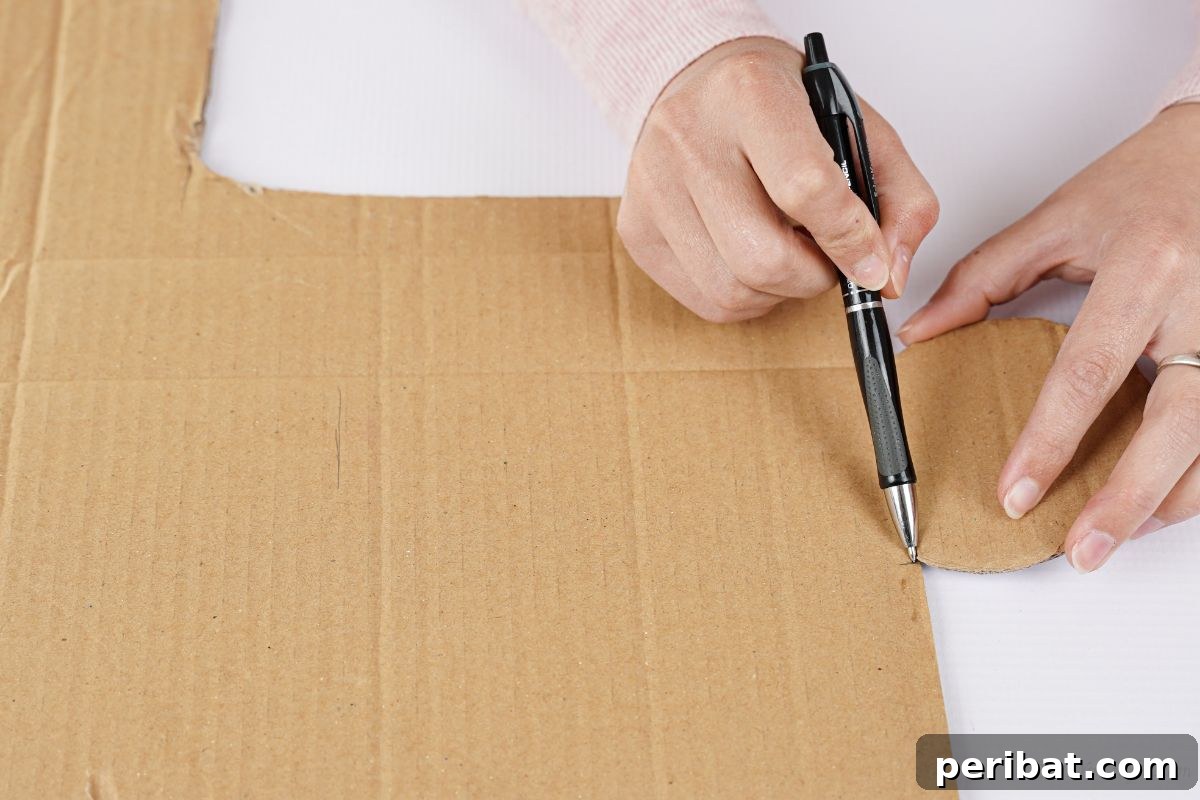 Eco-Chic Bottle Bags: Colorful DIY 12 hand drawing on cardboard
