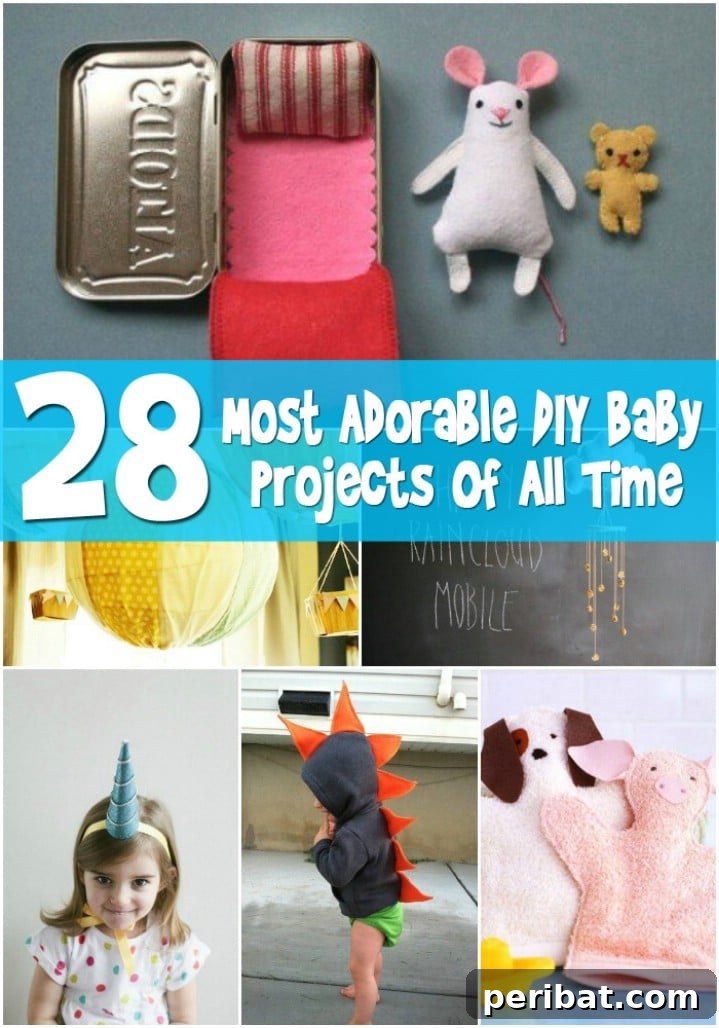 Adorable Collection of DIY Baby Projects