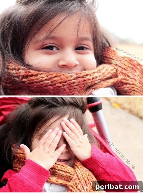 Irresistible DIY Baby Crafts for Your Bundle of Joy 24 The Sunset Scarf with Free Pattern
