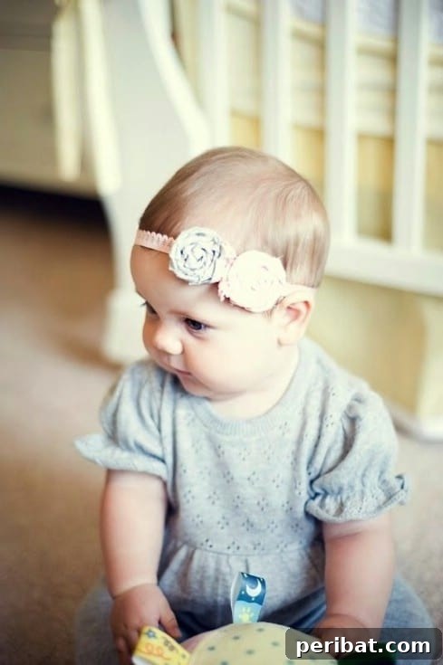 Irresistible DIY Baby Crafts for Your Bundle of Joy 28 DIY Baby Headband