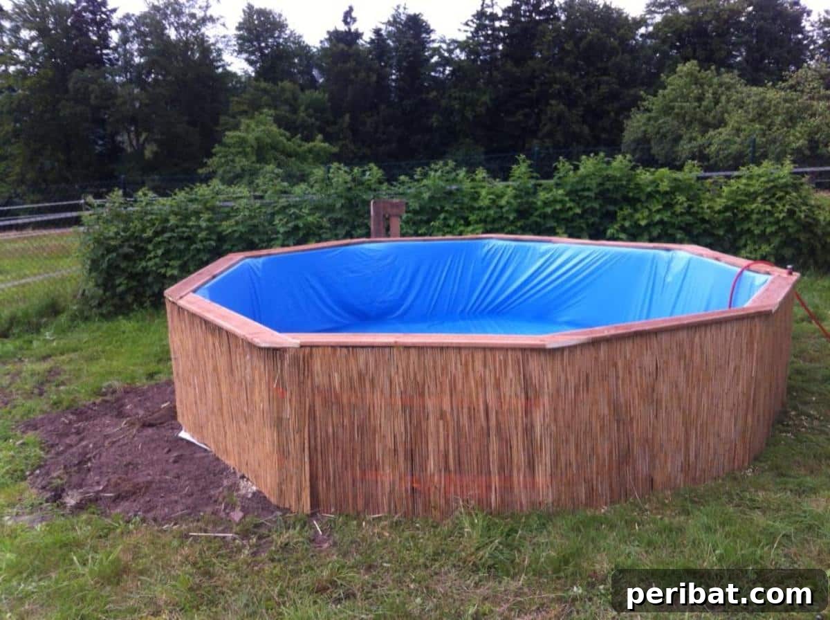 How to Make Your Own Pallet Pool – Beat the Heat and Splash Around in Style! - Step 5