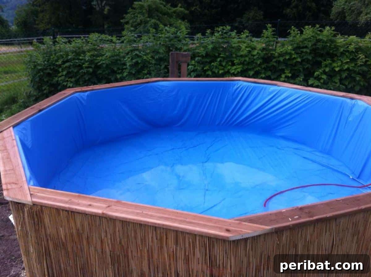 How to Make Your Own Pallet Pool – Beat the Heat and Splash Around in Style! - Step 6