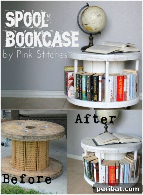 26 Creative DIY Coffee Table Designs to Enhance Your Home 17 Spool Table