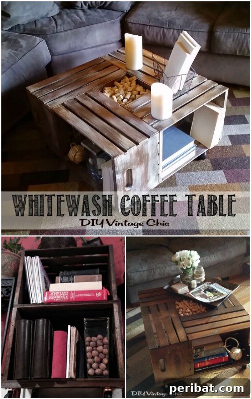 26 Creative DIY Coffee Table Designs to Enhance Your Home 21 Wonderful Wine Crates