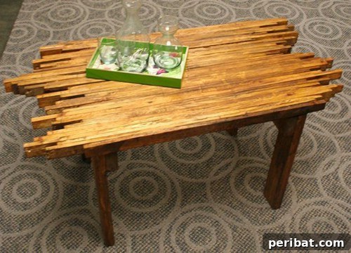 26 Creative DIY Coffee Table Designs to Enhance Your Home 23 Pallet Table