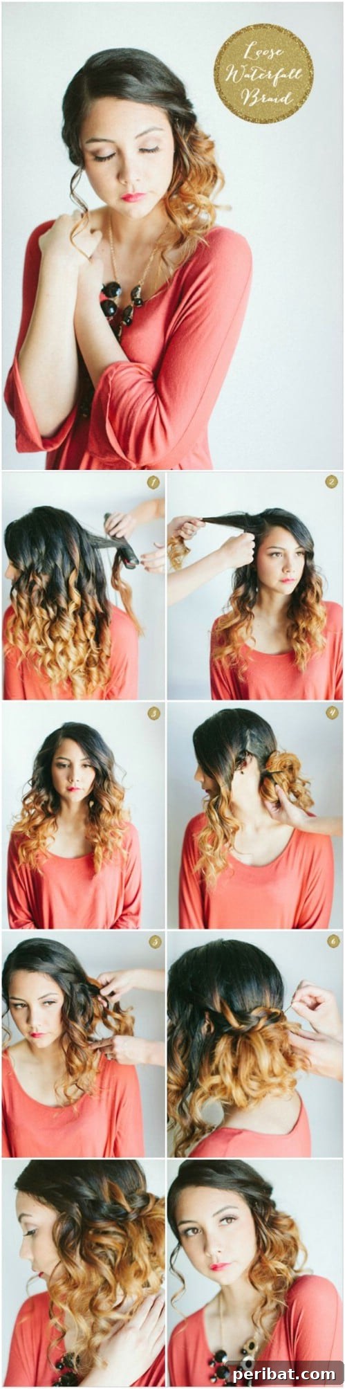 Loose Waterfall Side ‘Do