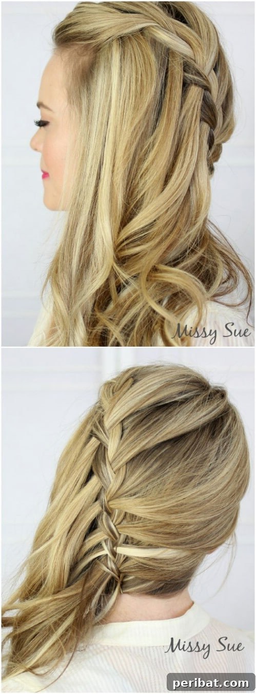 Sideswept Waterfall