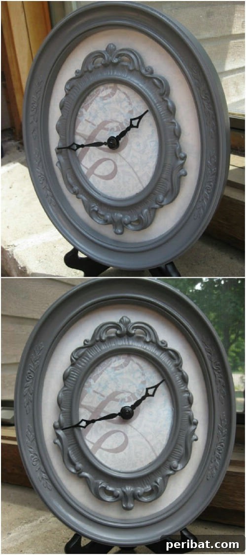 27 Dazzling DIY Clocks A Timely Home Transformation 11 Who Framed Who?