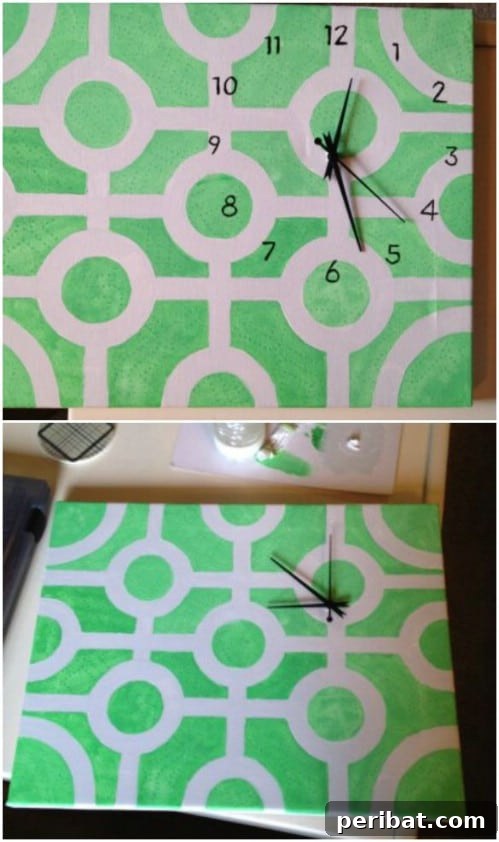 27 Dazzling DIY Clocks A Timely Home Transformation 14 Paint Your Own
