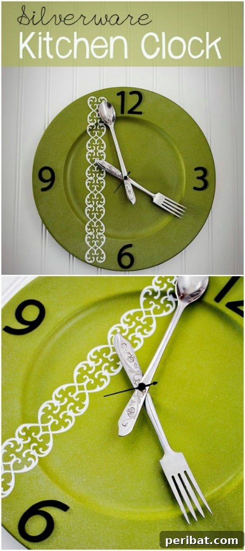 27 Dazzling DIY Clocks A Timely Home Transformation 21 One for the Kitchen