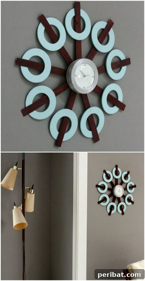 27 Dazzling DIY Clocks A Timely Home Transformation 28 Remarkable Retro