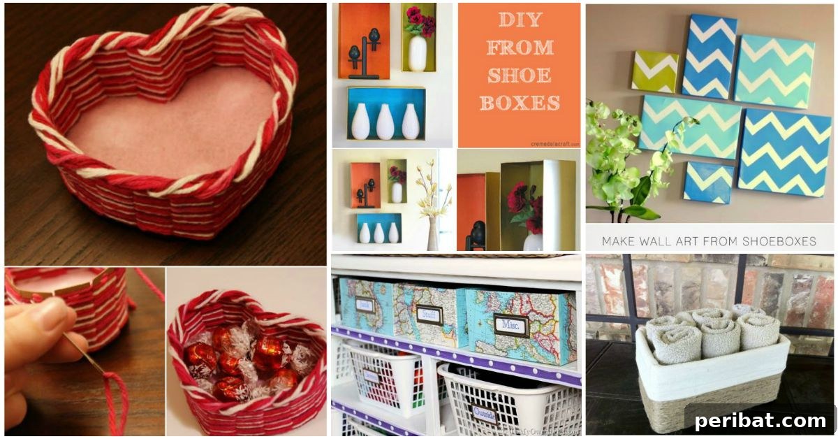 Creative shoebox craft ideas