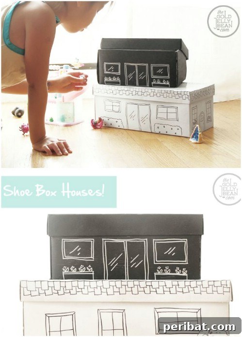 DIY Shoebox Toy Storage
