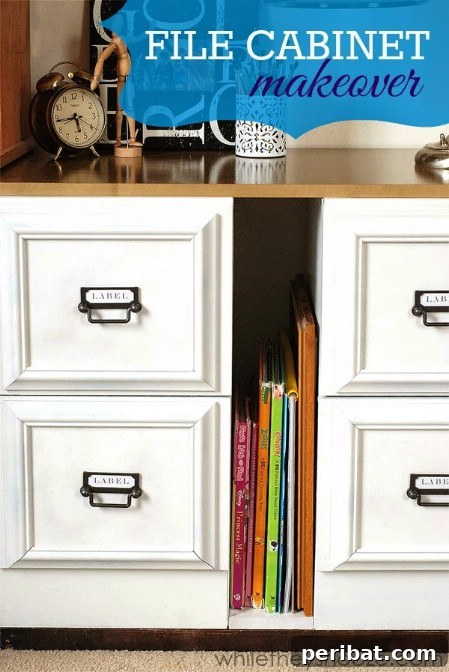 Filing Cabinet Makeover