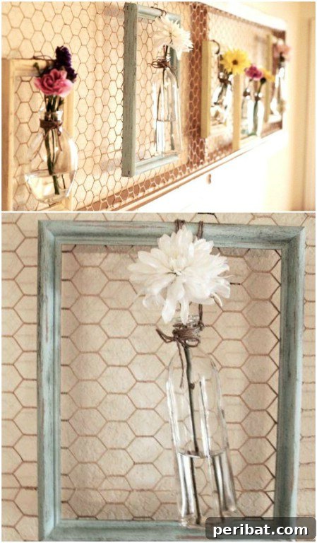 Framed Vases