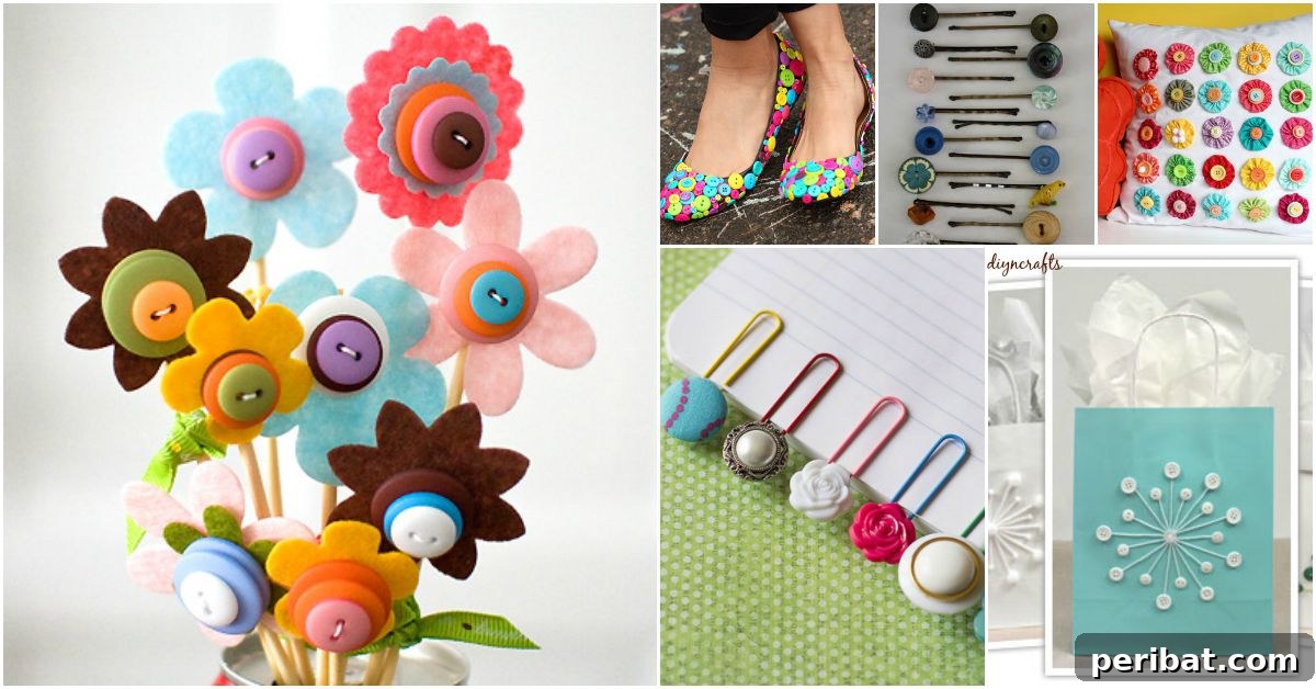 Stunning Button Craft Creations 2 buttons crafts