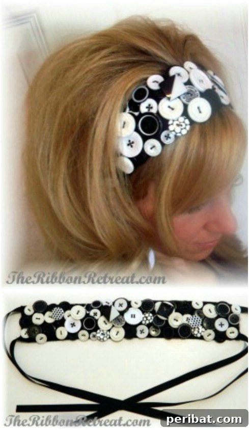 Stunning Button Craft Creations 13 Headband
