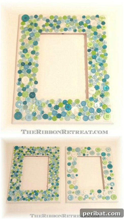 Stunning Button Craft Creations 16 Fun Frames