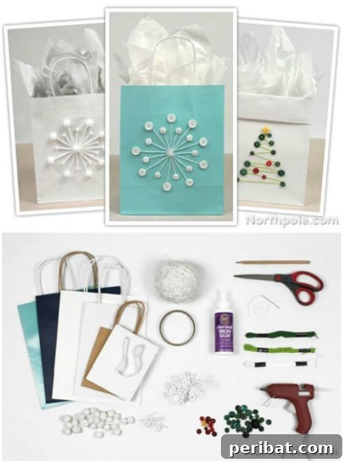Stunning Button Craft Creations 18 Pretty Gift Bags