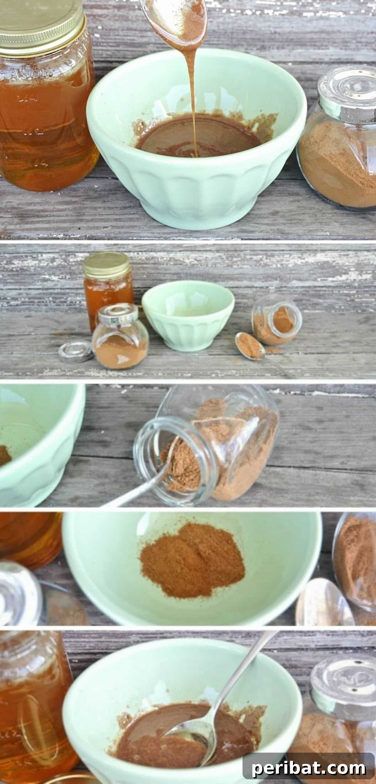 Unlock Your Best Skin: Homemade Facemask Secrets 3 Honey, Cinnamon, Nutmeg facemask