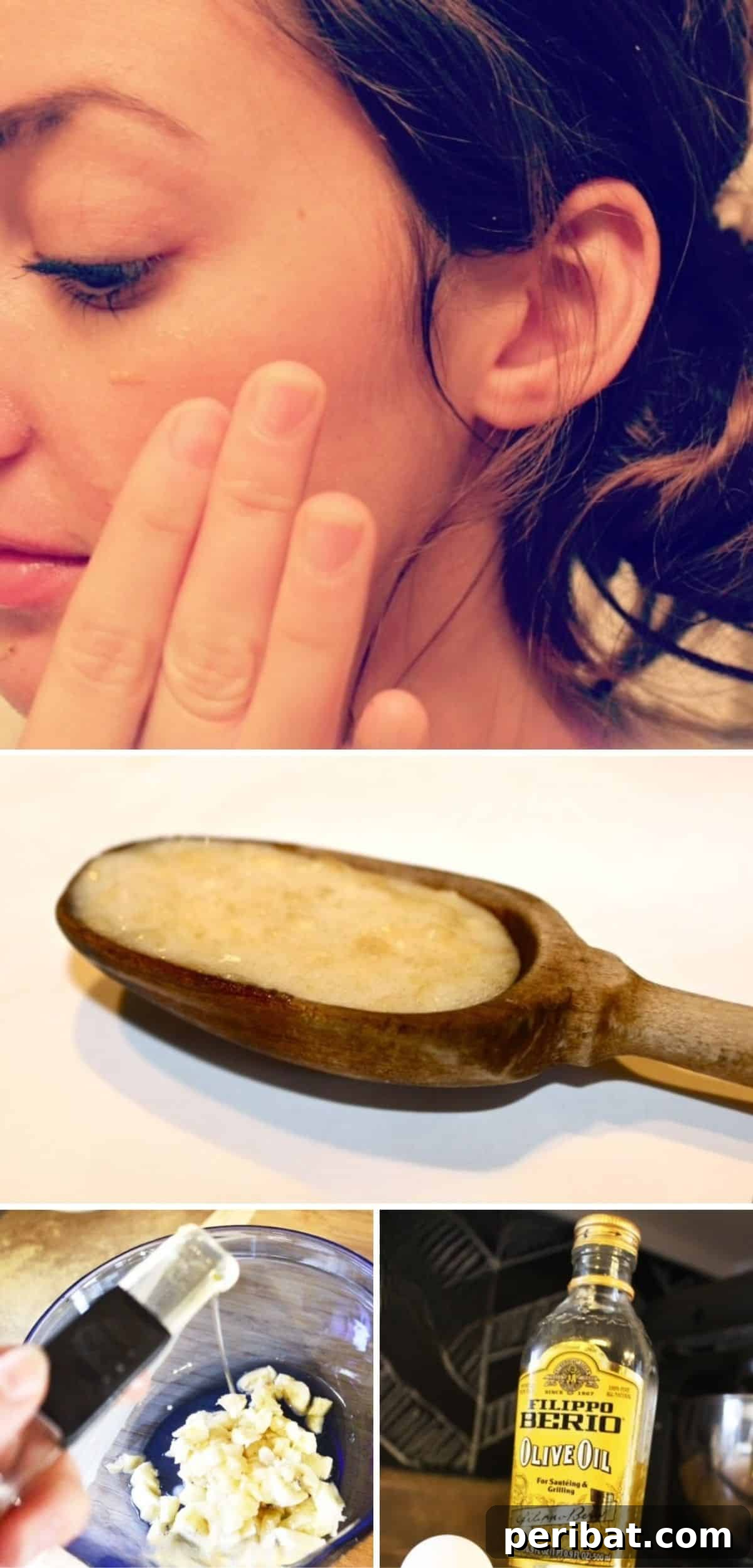 Unlock Your Best Skin: Homemade Facemask Secrets 8 Banana, Egg Yolk, Olive Oil facemask
