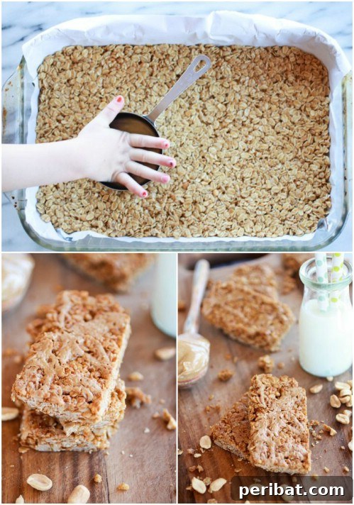 Peanut Butter Oat Bars