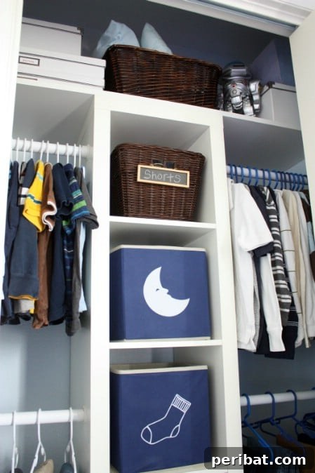 Tension Rod Closet Organizer for Small Spaces